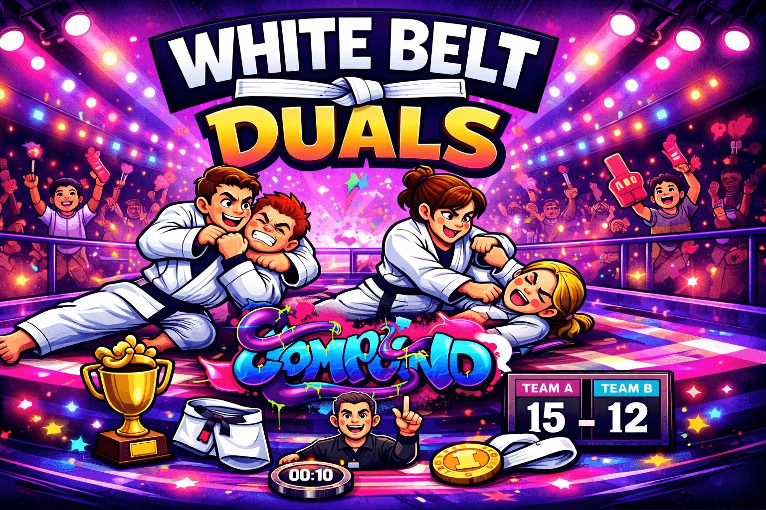Read more about the article The Compound Duals – White Belts Volume I (Gi)